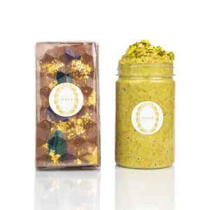 Pistachio Knafeh Chocolate Bar & Spread Bundle